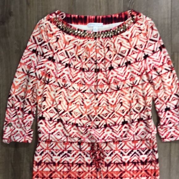 Like new! - LONDON TIMES Boatneck Dress w/Stretch - Picture 7 of 8